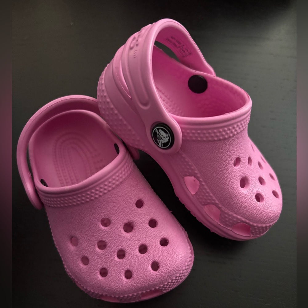 Crocs Little Clogs in Pink Crush